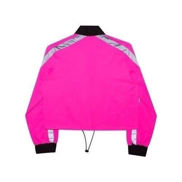 Retro Women’s Adjustable Cropped Windbreaker Jacket size Small - Picture 2 of 2